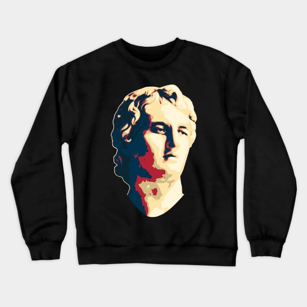 Alexander the great Crewneck Sweatshirt by Nerd_art